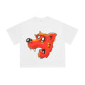 Billionaire Studios Red Wild Animal Graphic T-Shirt - White